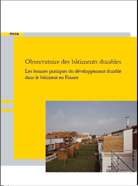 Observatoire des bâtiments durables