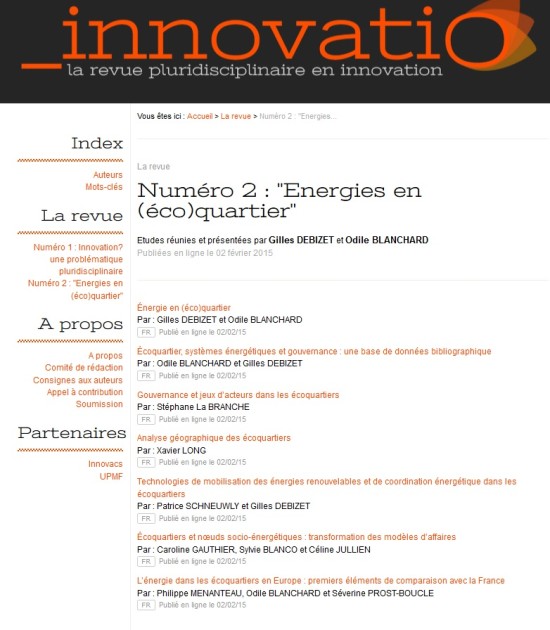 Énergie en (éco)quartier 